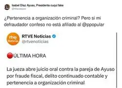 Se le complican las cosas al novio de Ayuso