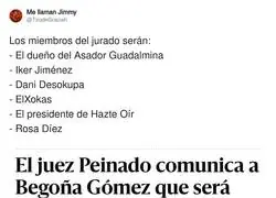 Los que juzgar&aacute;n a Bego&ntilde;a G&oacute;mez