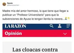 Francisco Marhuenda al servicio de Ayuso