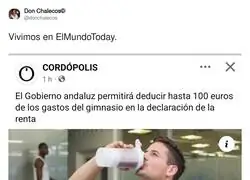 Ir al gimnasio es ganar en Andaluc&iacute;a