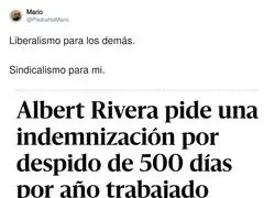 Tremendo lo de Albert Rivera