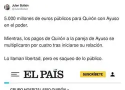 Es raro cuanto menos