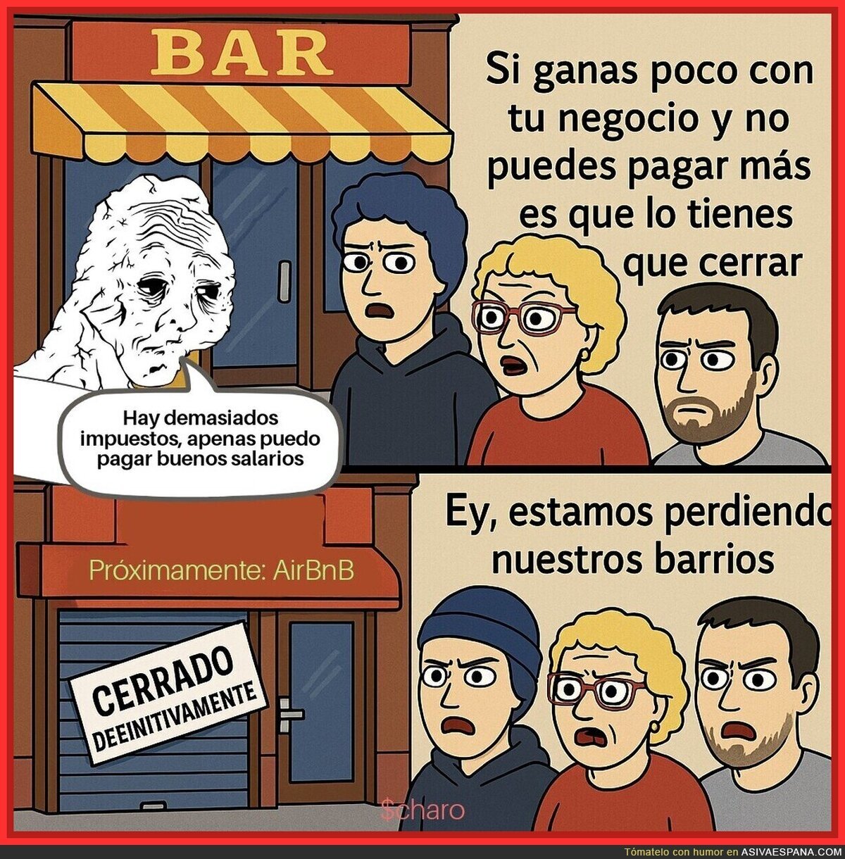 Así opinan los que no saben de negocios