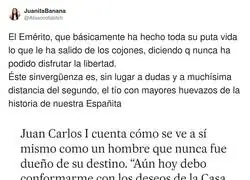 El Em&eacute;rito se r&iacute;e de la gente con estas declaraciones en las memorias