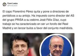 Florentino P&eacute;rez ya controla el diario AS