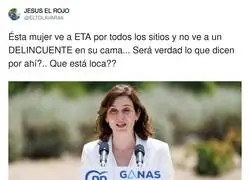 Ayuso ve fantasmas por todas partes