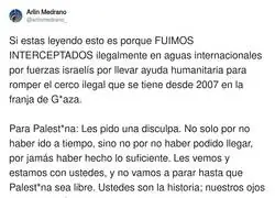 La flotilla ha sido interceptada por Israel