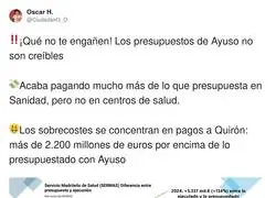 Curioso cuanto menos esto de Ayuso y sus presupuestos