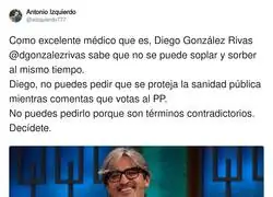 Diego Gonz&aacute;lez Rivas debe tener m&aacute;s coherencia