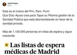 Ayuso siempre crea pol&eacute;micas para tapar cosas suyas