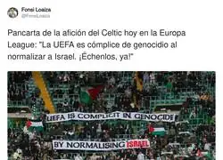 El Celtic siempre est&aacute; en el lado bueno de la historia