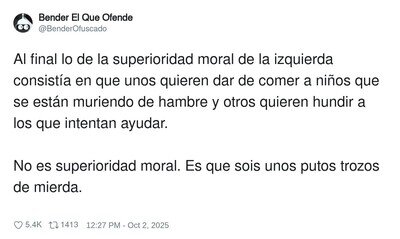 Dos bandos que se retratan a si mismos