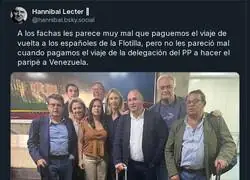 El regreso de los PPeros BIEN. El de la Flotilla MAL