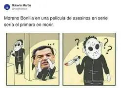 Moreno Bonilla se delata