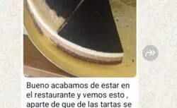 As&iacute; se maltrata a unos trabajadores por cortar en menos trozos una tarta