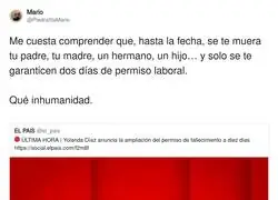 Queda mucho por avanzar, ojal&aacute; prospere esta medida de Yolanda D&iacute;az
