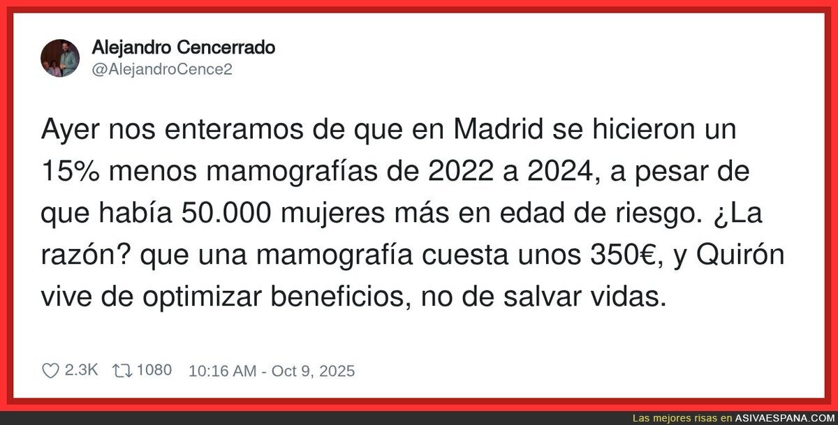 El negocio por encima de la salud humana