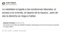 El tema que no gusta a la derecha