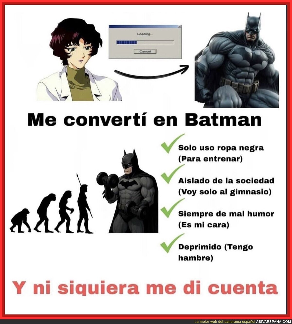 Soy Batman, ¿cuántos más?
