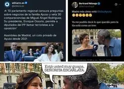 Ayuso s&oacute;lo acepta preguntas de babosos a sueldo