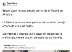 Madrid es un basurero con la derecha