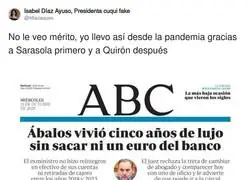 Isabel D&iacute;az Ayuso no tiene mala vida tampoco