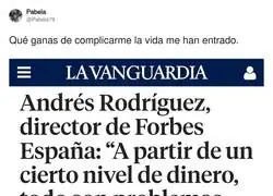 Quiero tener problemas en la vida