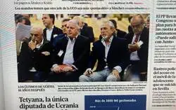 Surrealista esta portada de 'El Mundo'