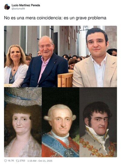 Siempre me har&aacute; mucha gracia esto sobre los Borbones