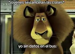 Poca gracia al llegar a clase