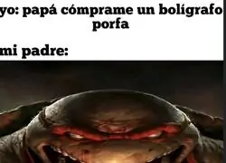 Los padres se piensan que los bol&iacute;grafos son eternos