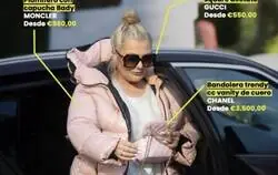 Surrealista el outfit de Amaia Montero