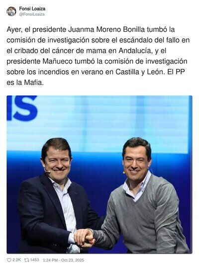 El PP no quiere arreglar nada
