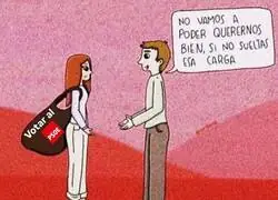 Una gran carga que hay que soltar