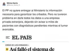 El PP es un peligro con la sanidad