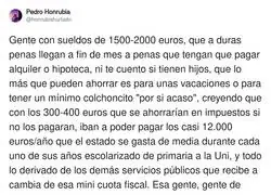 No entiendo a seg&uacute;n que gente