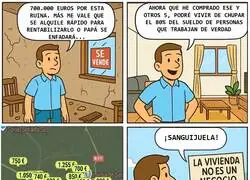 El 60% de las compras de pisos se hacen al contado. El 15% de las viviendas est&aacute;n vac&iacute;as y otro 15% es segunda residencia. La vivienda de todos est&aacute; en las manos de muy pocos.