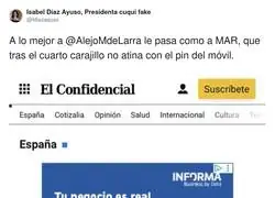 Los problemas con el m&oacute;vil de Alejo Miranda