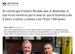No deber&iacute;a sorprender la ideolog&iacute;a de Cristiano Ronaldo