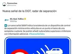 La DGT quiere ver el mundo arder con esta nueva se&ntilde;al