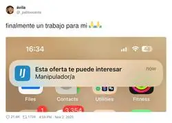 Hay trabajo para todo el mundo