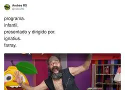 Ignatius Farray al cargo de la educaci&oacute;n infantil en RTVE