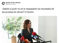 Ayuso apuesta todo por Quir&oacute;n