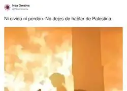 Nunca hay que olvidarse de Palestina