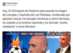 Pedrerol da voz a Luis Rubiales