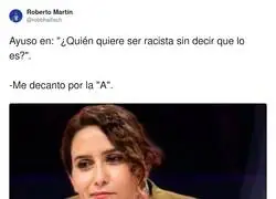 Ayuso lo tiene claro
