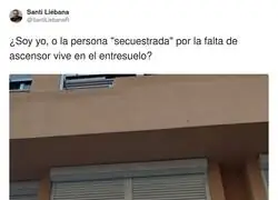 Se&ntilde;ora, que solo tiene que bajar un piso