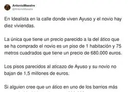 Algo oculta el novio de Ayuso