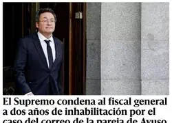 Condenado el fiscal general por el caso del correo de la pareja de Ayuso