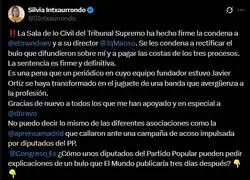 Condenado El Mundo a rectificar el bulo sobre Silvia Intxaurrondo y que el PP us&oacute; contra ella 3 D&Iacute;AS ANTES DE SER PUBLICADO
